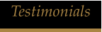 Testimonials